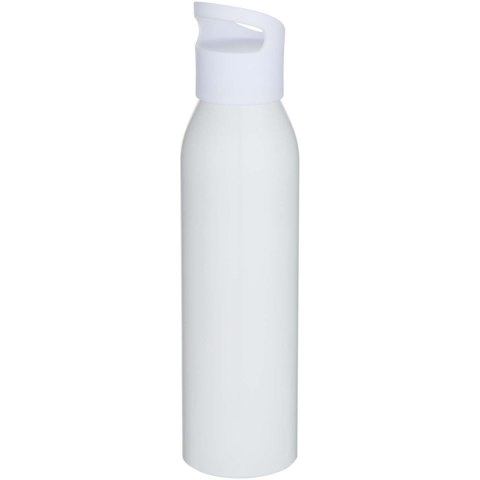 Sky jednościenna butelka na wodę o pojemności 650 ml wykonana ze stali nierdzewnej z recyklingu z certyfikatem RCS biały (100868