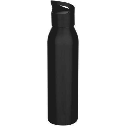 Sky jednościenna butelka na wodę o pojemności 650 ml wykonana ze stali nierdzewnej z recyklingu z certyfikatem RCS czarny (10086 Sky jednościenna butelka na wodę o pojemności 650 ml wykonana ze stali nierdzewnej z recyklingu z certyfikatem RCS czarny (10086