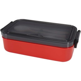 Snappy zestaw pudełka na lunch i sztućców czerwony (11342021)