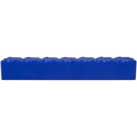 Dose 7-dniowy organizer na witaminy niebieski