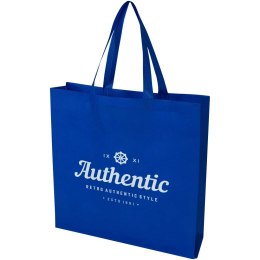 EcoSeal torba na zakupy z dnem wykonana z włókiny z recyklingu z certyfikatem GRS o pojemności 12 l błękit królewski