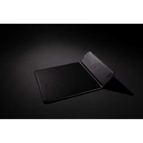 Podkładka pod mysz Swiss Peak, ładowarka bezprzewodowa 10W, PU z recyklingu Podkładka pod mysz Swiss Peak, ładowarka bezprzewodowa 10W, PU z recyklingu