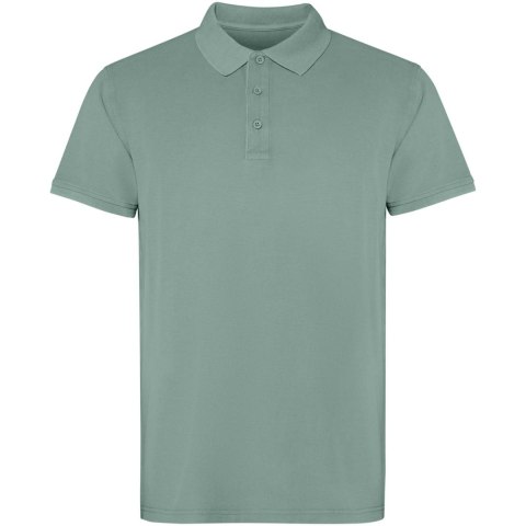 Austral koszulka polo unisex z krótkim rękawem ciemnozielony