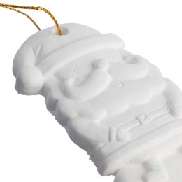 Święty Mikołaj do malowania, farbki i pędzelek