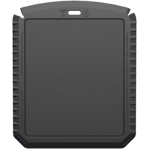 Thrym prostokątna skrobaczka do lodu wykonana z tworzyw sztucznych pochodzących z recyklingu czarny Thrym prostokątna skrobaczka do lodu wykonana z tworzyw sztucznych pochodzących z recyklingu czarny