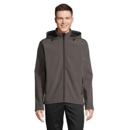 RACE MEN HOODED JACKET charcoal grey 4XL (S04447-CR-4XL)