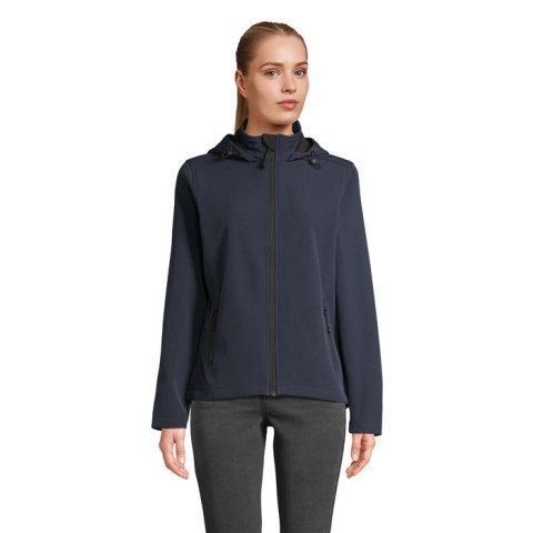 RACE WOMEN HOODED JACKET French Navy XXL (S04448-FN-XXL)