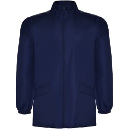Escocia lekka kurtka przeciwdeszczowa unisex granatowy (R50741R5)