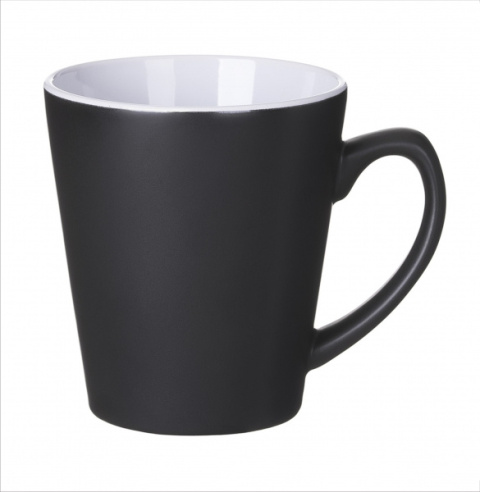 Kubek ceramiczny GUCIO | czarno-żółty Kubek ceramiczny GUCIO | czarno-żółty