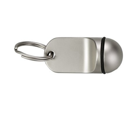 Brelok metalowy Old School, srebrny Brelok metalowy Old School, srebrny