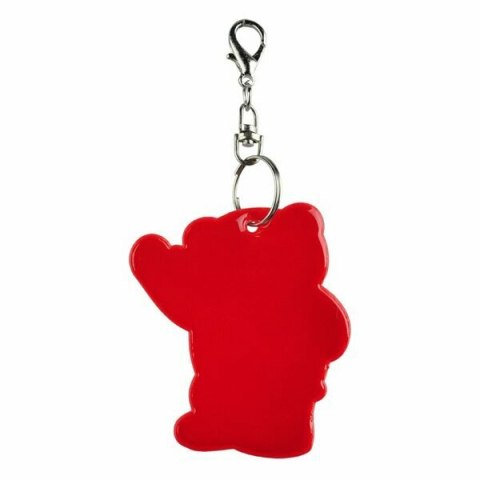 Brelok odblaskowy Beary, czerwony Brelok odblaskowy Beary, czerwony