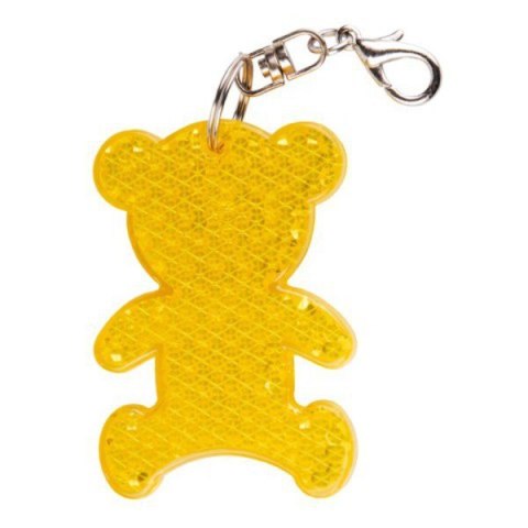 Brelok odblaskowy Teddy, żółty Brelok odblaskowy Teddy, żółty