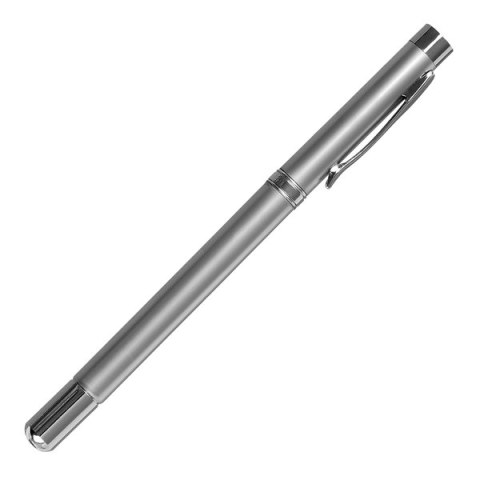Długopis 4-funkcyjny Pointer ze wskaźnikiem laserowym, srebrny Długopis 4-funkcyjny Pointer ze wskaźnikiem laserowym, srebrny