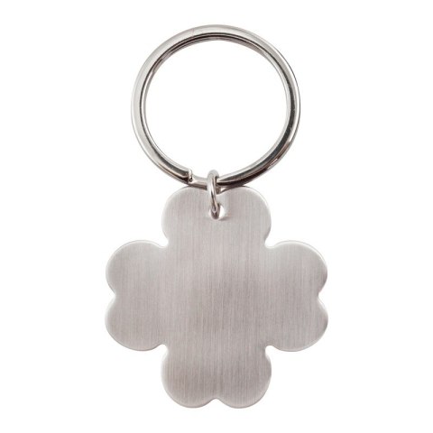 Brelok metalowy 4-leaf clover, srebrny Brelok metalowy 4-leaf clover, srebrny