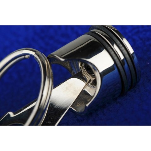 Brelok metalowy Piston, srebrny Brelok metalowy Piston, srebrny