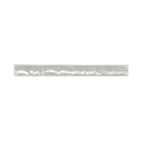 Opaska odblaskowa 30 cm, srebrny Opaska odblaskowa 30 cm, srebrny