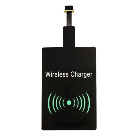 Adapter do ładowania bezprzewodowego Charge Ready, czarny Adapter do ładowania bezprzewodowego Charge Ready, czarny