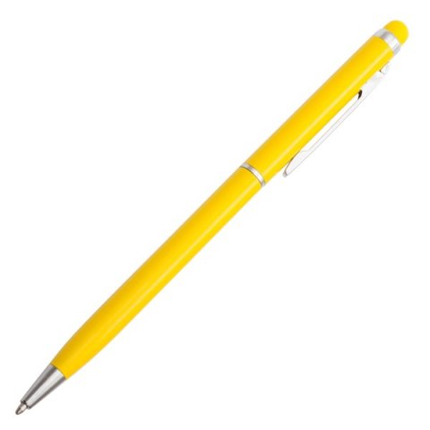 Długopis aluminiowy Touch Tip, żółty Długopis aluminiowy Touch Tip, żółty