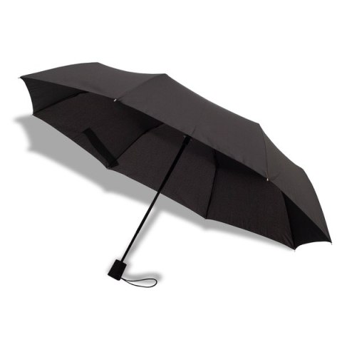Składany parasol sztormowy Ticino, czarny Składany parasol sztormowy Ticino, czarny