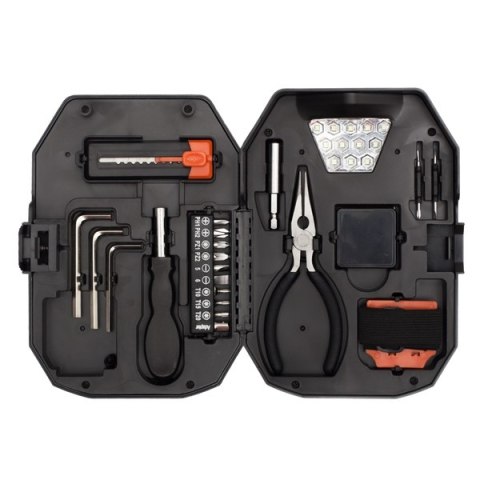 Zestaw narzędzi Smart DIY, czarny/czerwony Zestaw narzędzi Smart DIY, czarny/czerwony