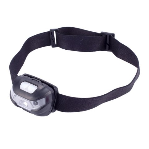 Latarka czołowa Sensor, czarny Latarka czołowa Sensor, czarny