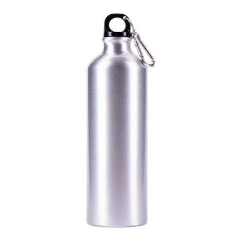 Bidon aluminiowy Easy Tripper 800 ml, srebrny Bidon aluminiowy Easy Tripper 800 ml, srebrny
