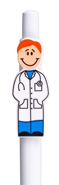 Długopis Medic, biały Długopis Medic, biały