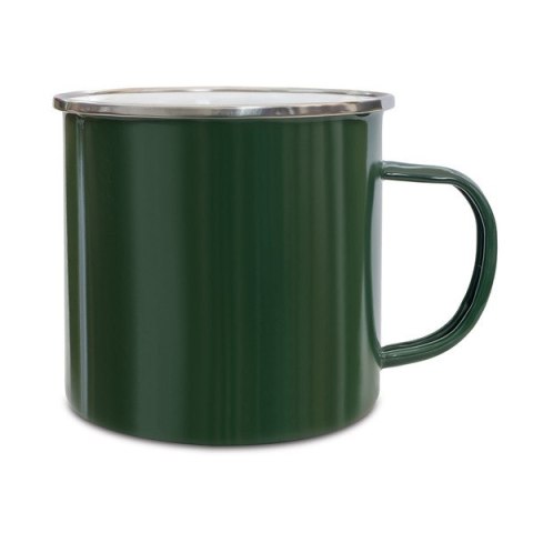 Kubek emaliowany Oldschool 500 ml, zielony Kubek emaliowany Oldschool 500 ml, zielony