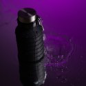 Składany bidon sportowy Makalu 550ml, czarny Składany bidon sportowy Makalu 550ml, czarny