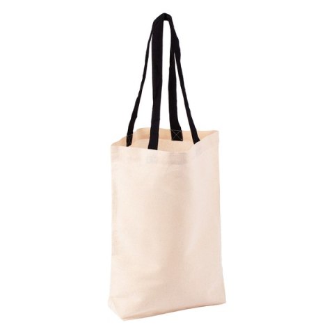 Torba bawełniana Eco-Mate, czarny Torba bawełniana Eco-Mate, czarny