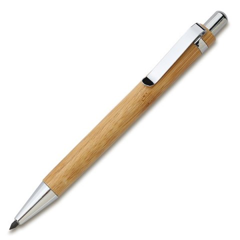 Bambusowy, wieczny długopis/ołówek w etui Lakimus, beżowy Bambusowy, wieczny długopis/ołówek w etui Lakimus, beżowy