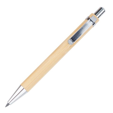 Bambusowy, wieczny długopis/ołówek w etui Lakimus, beżowy Bambusowy, wieczny długopis/ołówek w etui Lakimus, beżowy