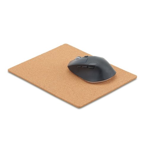 Korkowa podkładka pod myszkę Mousy, beżowy Korkowa podkładka pod myszkę Mousy, beżowy