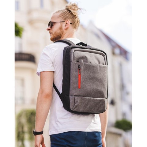 Plecak na laptop Taranto, szary Plecak na laptop Taranto, szary