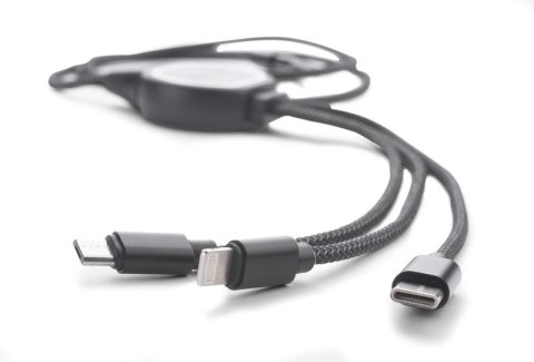 Kabel USB 3 w 1 LUX Kabel USB 3 w 1 LUX