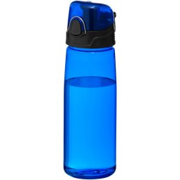 Bidon sportowy Capri niebieski przezroczysty
