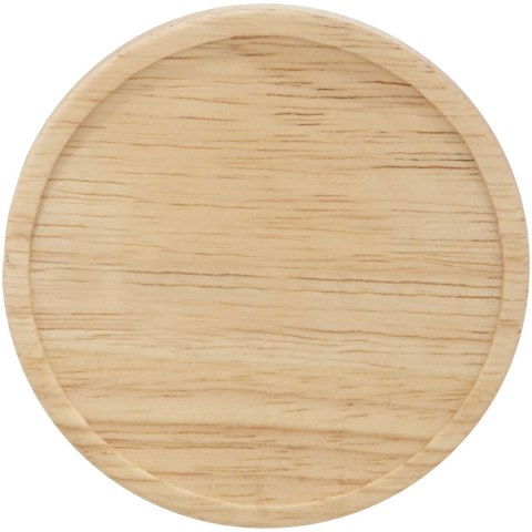 Ceramiczny kubek Hearth z drewnianym wiekiem/spodeczkiem czarny, czerwony Ceramiczny kubek Hearth z drewnianym wiekiem/spodeczkiem czarny, czerwony