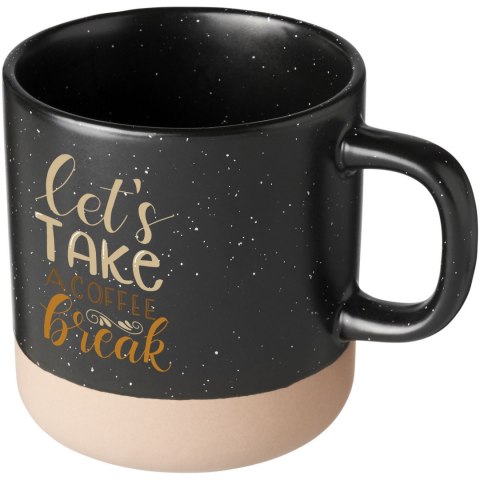 Kubek ceramiczny Pascal o pojemności 360 ml czarny Kubek ceramiczny Pascal o pojemności 360 ml czarny