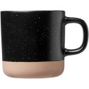 Kubek ceramiczny Pascal o pojemności 360 ml czarny