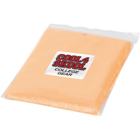 Poncho przeciwdeszczowe Ziva pomarańczowy Poncho przeciwdeszczowe Ziva pomarańczowy