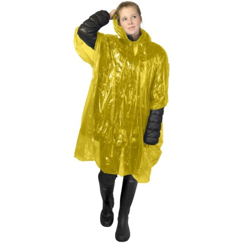 Poncho przeciwdeszczowe Ziva żółty Poncho przeciwdeszczowe Ziva żółty
