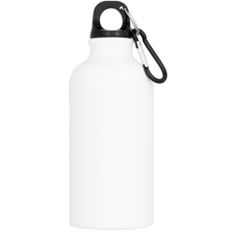 Sublimacyjny bidon z karabińczykiem Oregon 400 ml biały Sublimacyjny bidon z karabińczykiem Oregon 400 ml biały