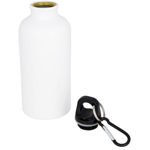 Sublimacyjny bidon z karabińczykiem Oregon 400 ml biały Sublimacyjny bidon z karabińczykiem Oregon 400 ml biały