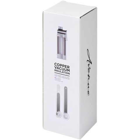 Miedziany, izolowany próżniowo bidon Gessi o pojemności 590 ml czarny Miedziany, izolowany próżniowo bidon Gessi o pojemności 590 ml czarny