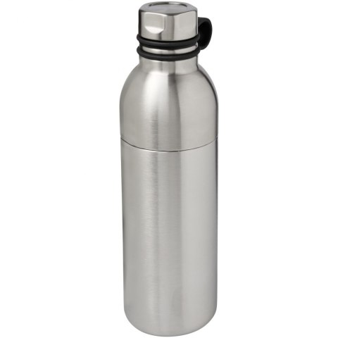 Miedziany izolowany próżniowo bidon Koln o pojemności 590 ml srebrny Miedziany izolowany próżniowo bidon Koln o pojemności 590 ml srebrny
