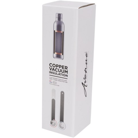 Sportowy bidon izolowany próżniowo Thor 510 ml czarny Sportowy bidon izolowany próżniowo Thor 510 ml czarny