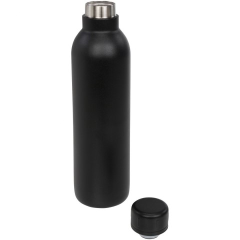 Sportowy bidon izolowany próżniowo Thor 510 ml czarny Sportowy bidon izolowany próżniowo Thor 510 ml czarny