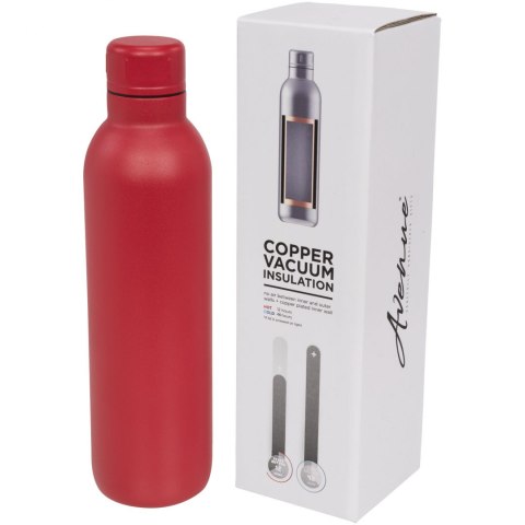Sportowy bidon izolowany próżniowo Thor 510 ml czerwony Sportowy bidon izolowany próżniowo Thor 510 ml czerwony
