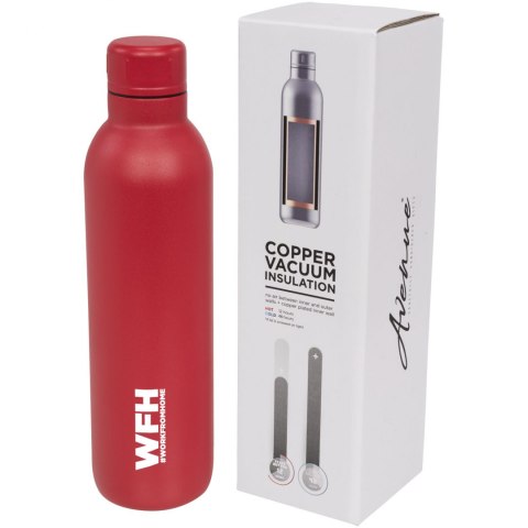Sportowy bidon izolowany próżniowo Thor 510 ml czerwony Sportowy bidon izolowany próżniowo Thor 510 ml czerwony