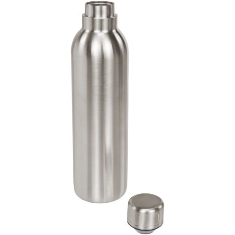 Sportowy bidon izolowany próżniowo Thor 510 ml srebrny Sportowy bidon izolowany próżniowo Thor 510 ml srebrny